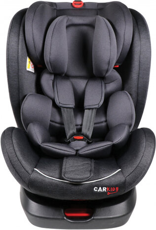 autostoeltje groep 0/1/2/3 Isofix grijs/zwart