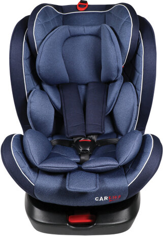 autostoeltje groep 0/1/2/3 Isofix blauw/zwart