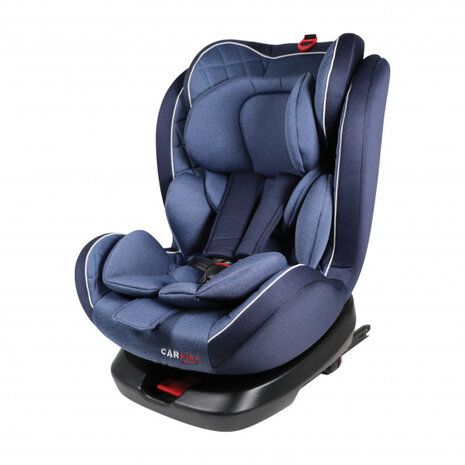 autostoeltje groep 0/1/2/3 Isofix blauw/zwart