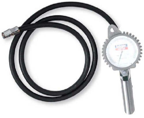 slang voor bandenspanningsmeter 150 cm rubber zilver
