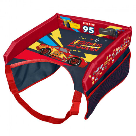autostoel organizer Cars junior 58 x 35 cm rood