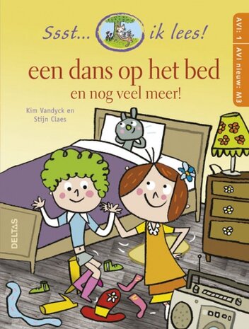 leren lezen Een dans op het bed AVI: 1/M3 22 cm