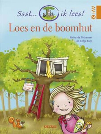 leren lezen Loes en de boomhut AVI: 3/M4 21 cm