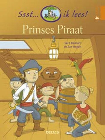leren lezen Prinses Piraat AVI: 4/E4 21 cm