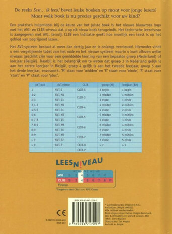 leren lezen Prinses Piraat AVI: 4/E4 21 cm