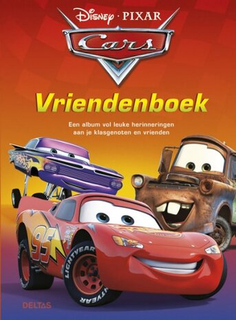 vriendenboek Cars 22 cm