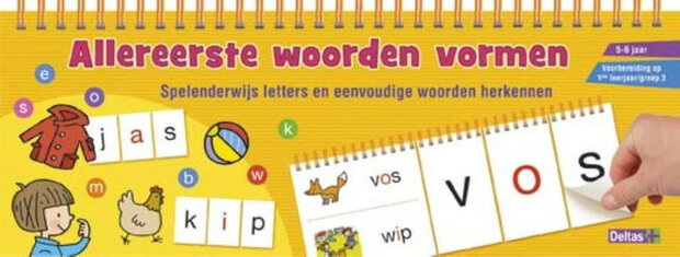 educatief boek Allereerste woorden vormen