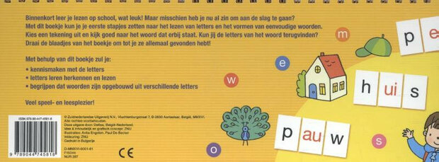 educatief boek Allereerste woorden vormen