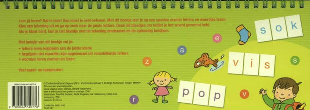educatief boek Hoera, ik kan woorden vormen