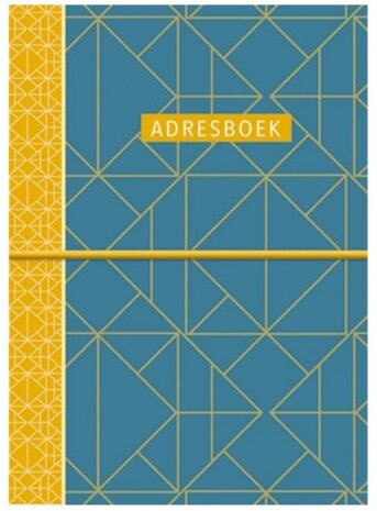 Paperstore: adresboek Patterns 14,6 cm