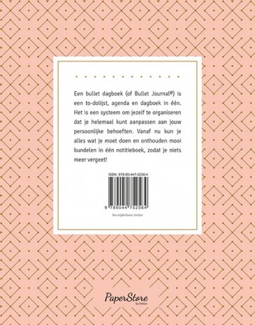 Paperstore: mijn bullet dagboek roze
