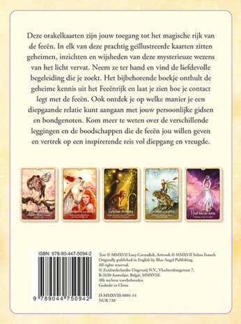 Het orakel van de fee&euml;n - boek en kaartenset