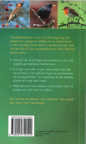 vogels op en rond de voederplank