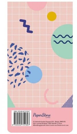 Paperstore: to-dolijst Memphis 21,5 cm