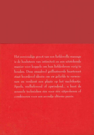kaartenset erotische massage 50 kaarten