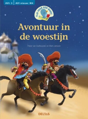 tijd voor een boek! Avontuur in de woestijn (AVI M4)