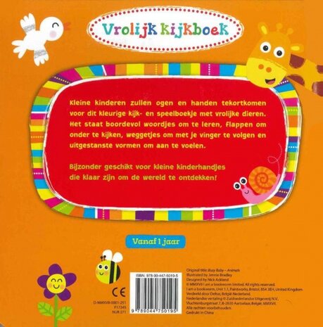 vrolijk kijkboek - leuke dieren
