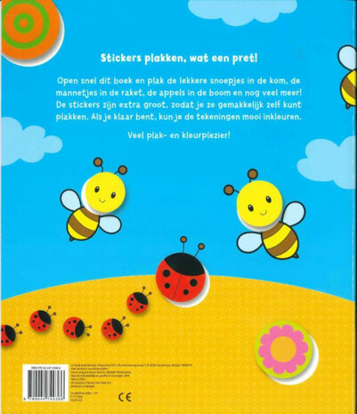 kleur- en stickerboek voor de allerkleinsten (2-4 jaar)