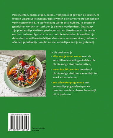 fit en gezond met plantaardige eiwitten