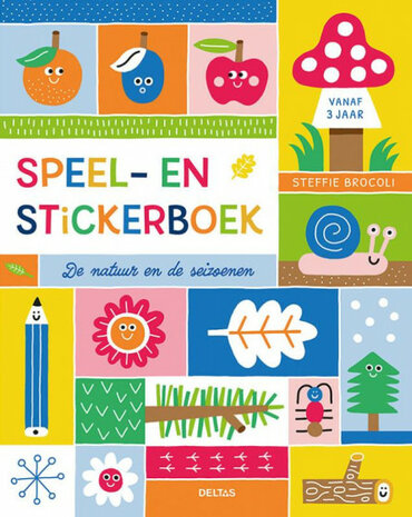 stickerboek - de natuur en de seizoenen