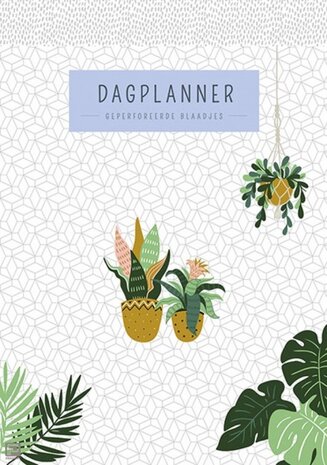 Paperstore: dagplanner Houseplants