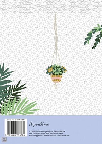 Paperstore: dagplanner Houseplants