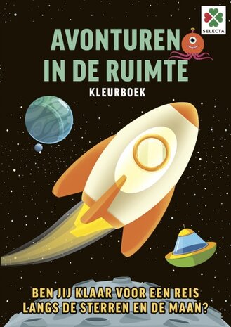 kleurboek Avonturen in de ruimte
