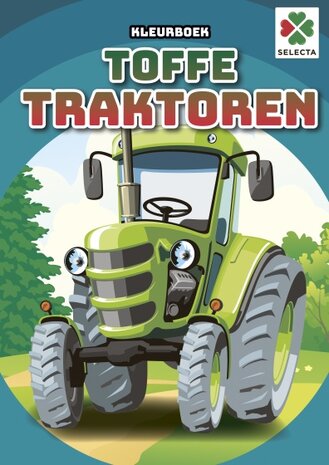 kleurboek Toffe traktoren