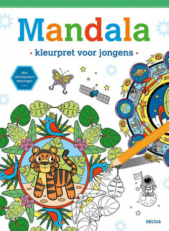 Mandala - Kleurpret voor jongens