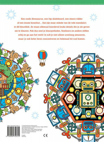 Mandala - Kleurpret voor jongens