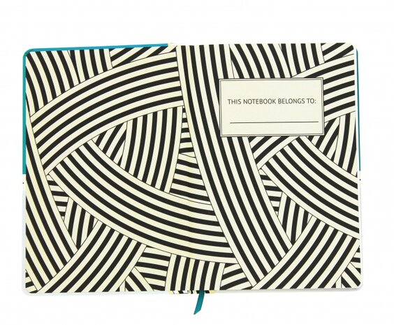 notitieboek Yvonne Ellen luipaard 21,5 cm