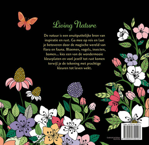 Living nature - kleuren voor volwassenen