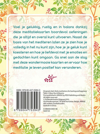 kaartenset - meditatie oefeningen voor elke dag