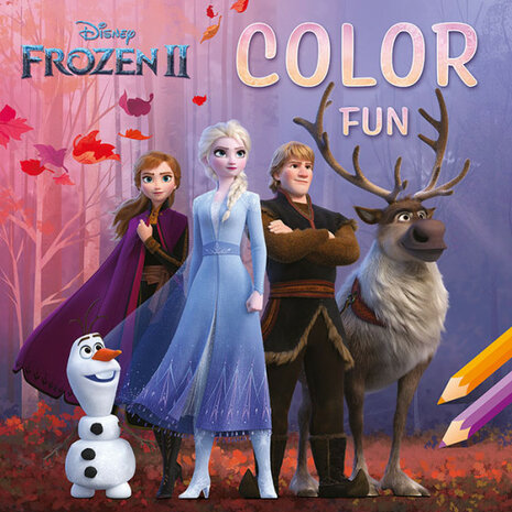 kleurboek Frozen 2 Color Fun