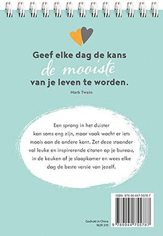 elke dag is een nieuw begin