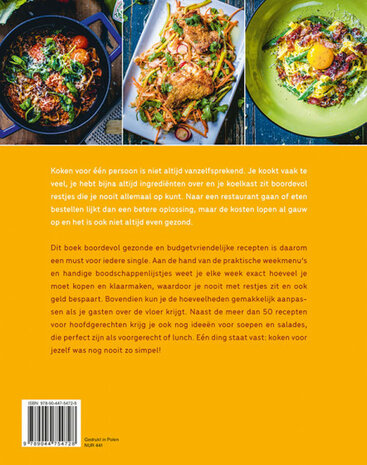 Lekker en gezond koken voor singles