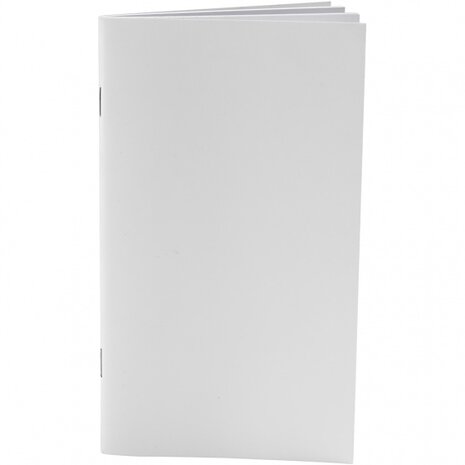 notitieboek blanco 9,5 x 16,5 cm