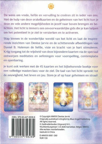 De geheime boodschap van het licht - boek en orakelkaarten