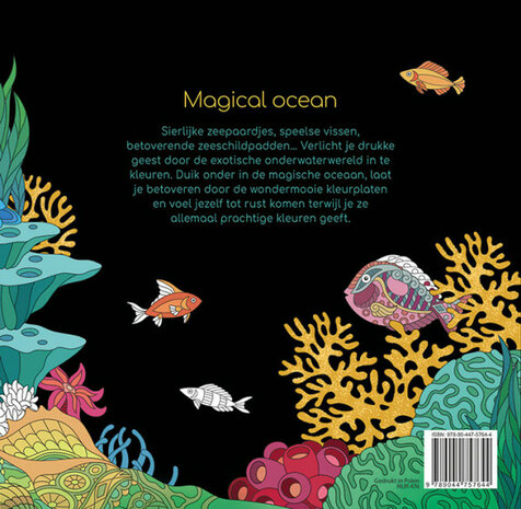 Magical ocean kleuren voor volwassenen
