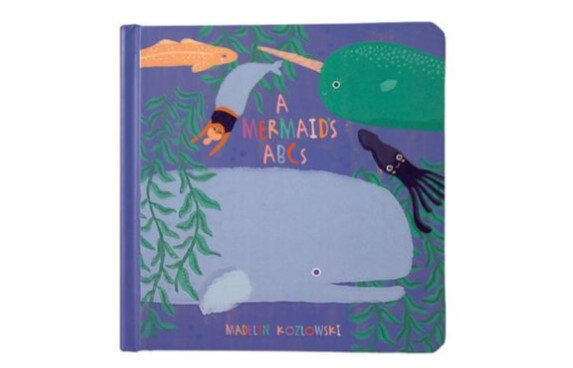 babyboek A Mermaid&#039;s ABCs junior 14,6 cm karton