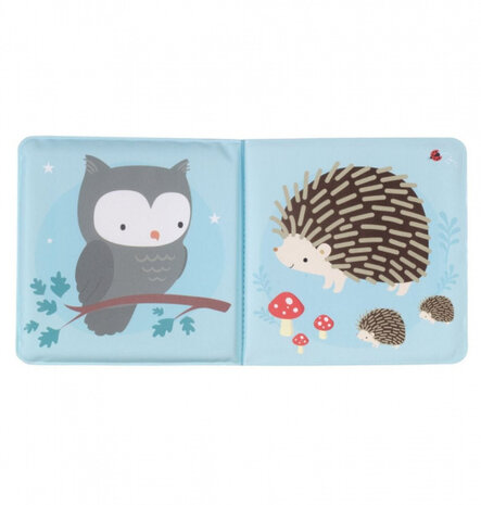 badboekje Forest Friends 12 cm foam blauw/geel