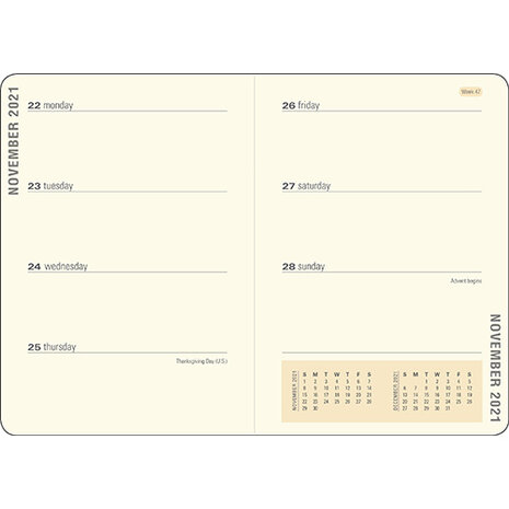 agenda Twilight City 12,7 x 17,8 cm papier roze