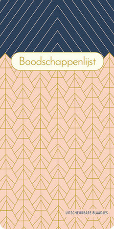 boodschappenlijst Pink Petterns 22 x 11 papier