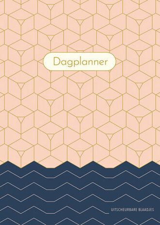 dagplanner Pink Patterns 21 x 15 cm papier