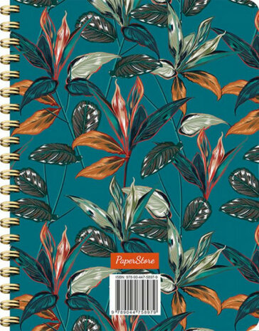 notitieboek Tropical spiraalboek 21 x 16 cm papier