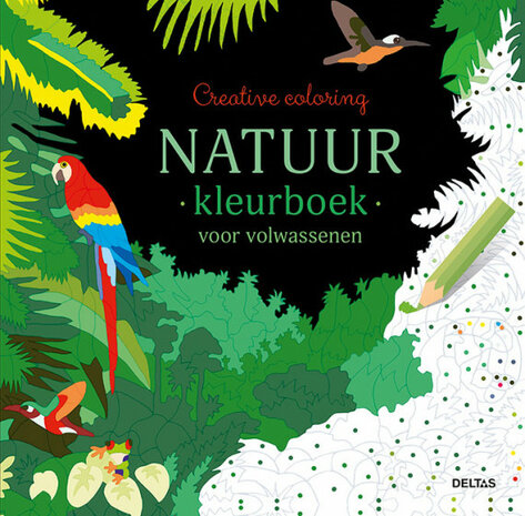 Creative Coloring - Natuur kleurboek voor volwassenen