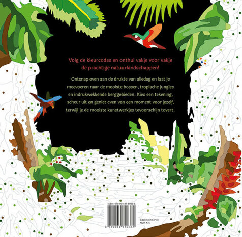 Creative Coloring - Natuur kleurboek voor volwassenen
