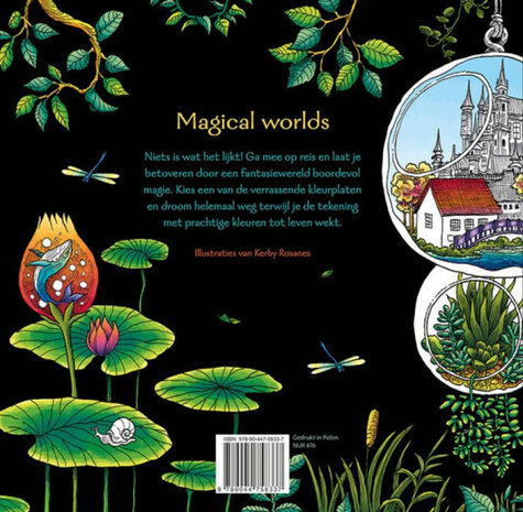 Magical worlds - Natuur kleurboek voor volwassenen