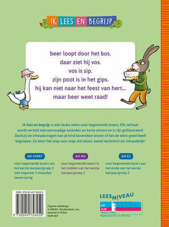 Ik lees en begrijp - Taart voor beer
