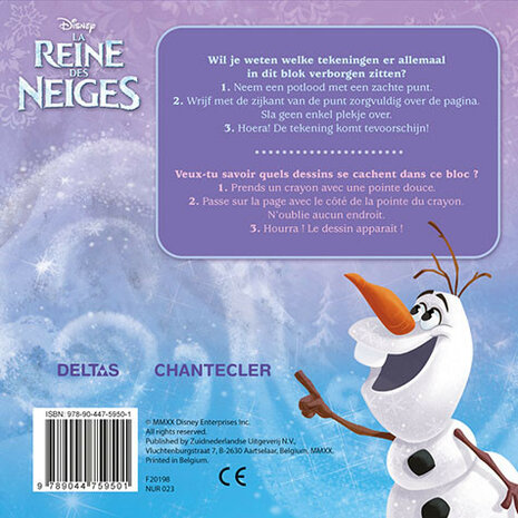 Super Magic Toverkrasblok Frozen